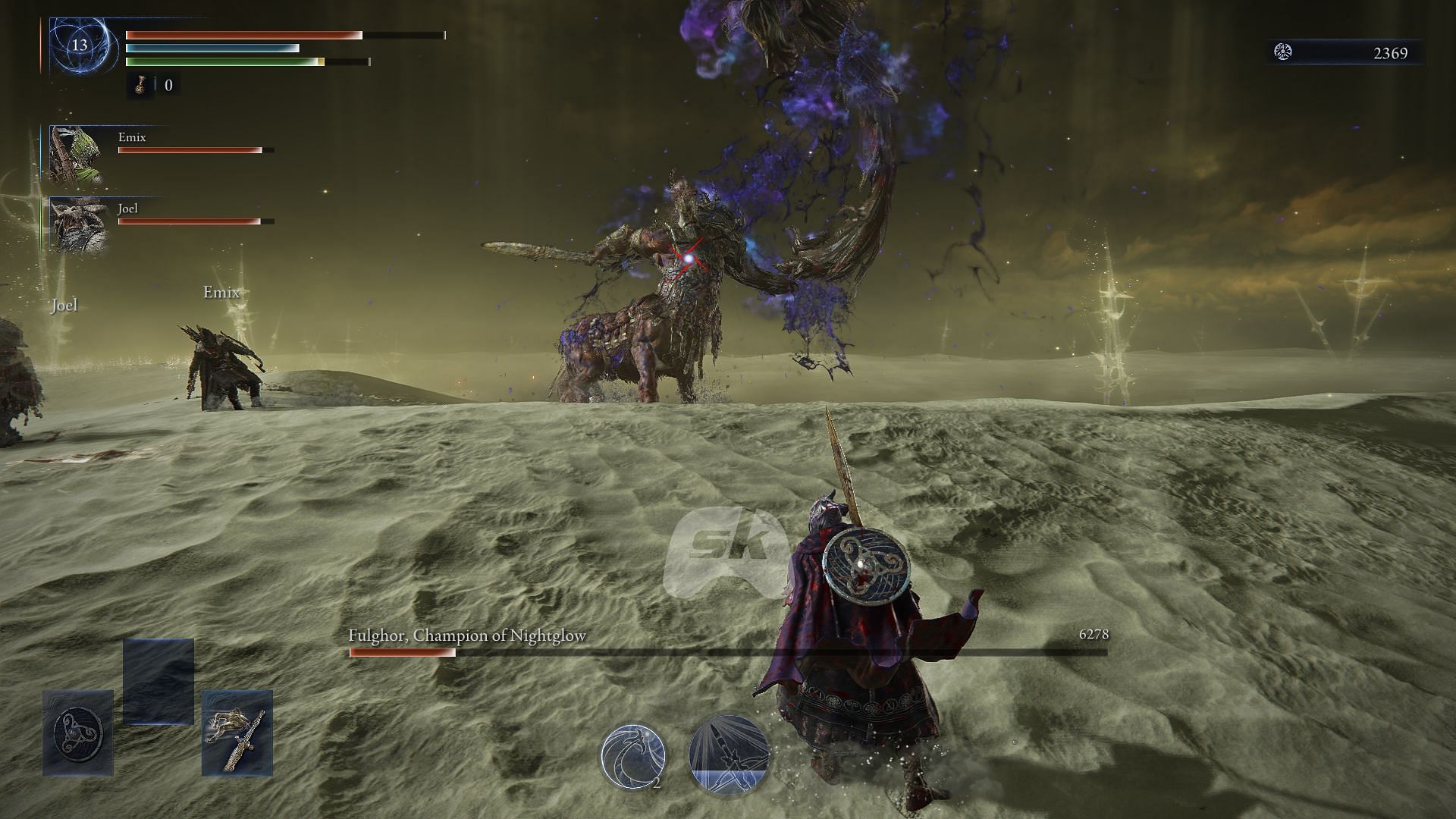 Fulghor boss fight in Elden Ring Nightreign (Image via Sportskeeda Gaming || FromSoftware)